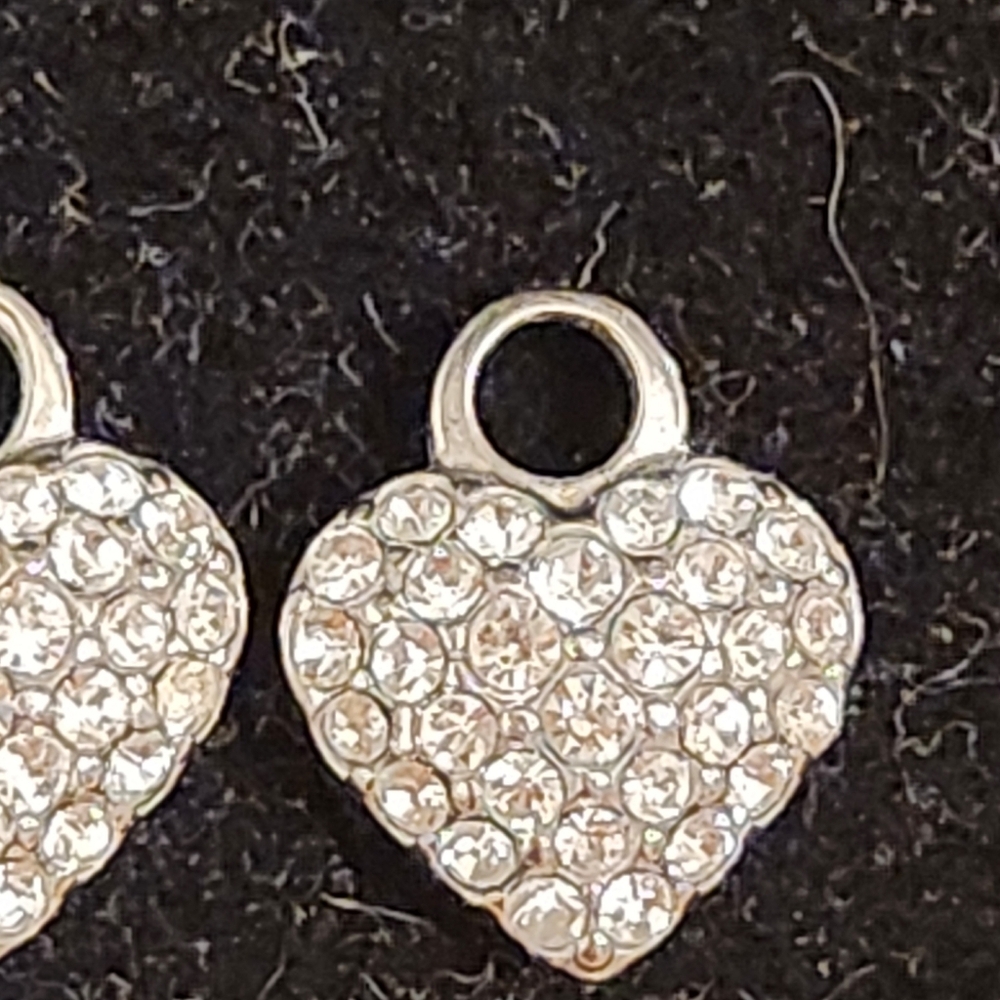 Michael Kors Silver Heart Pendant Charms - Picture 3 of 6